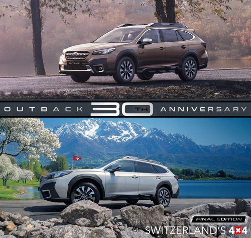 Bereit für das Abenteuer? Die neuen Outback Sondermodelle sind es!